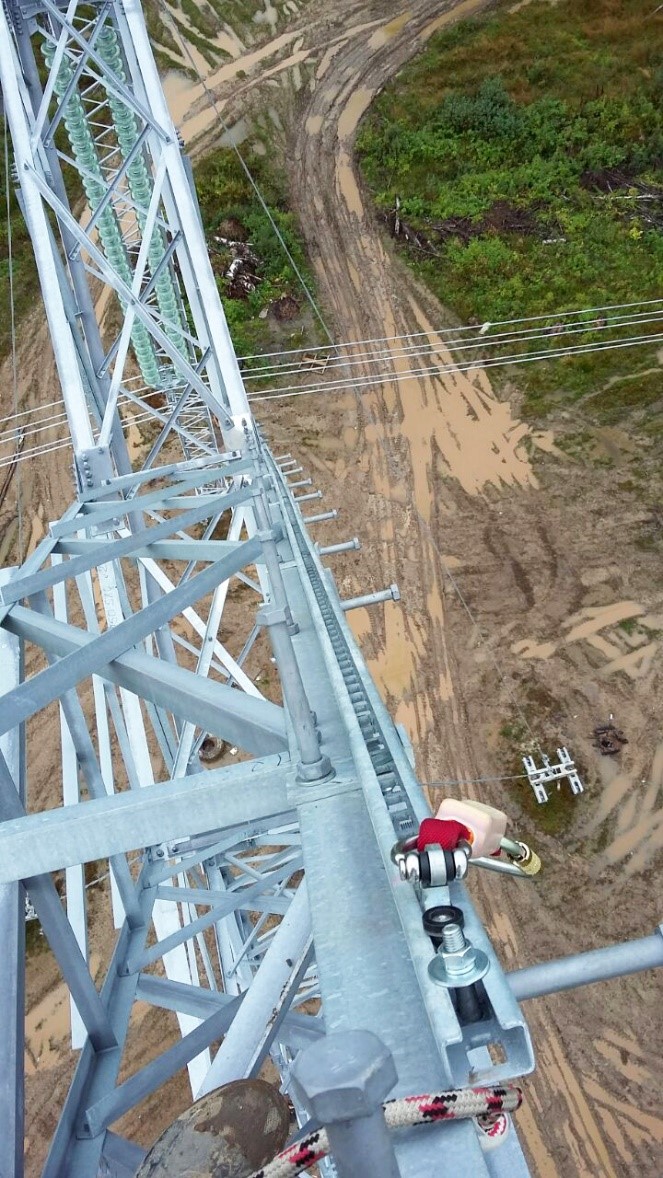 ВЛ 750 кВ «Ленинградская – Белозерская». Опора промежуточная ПП750-5ЛБ